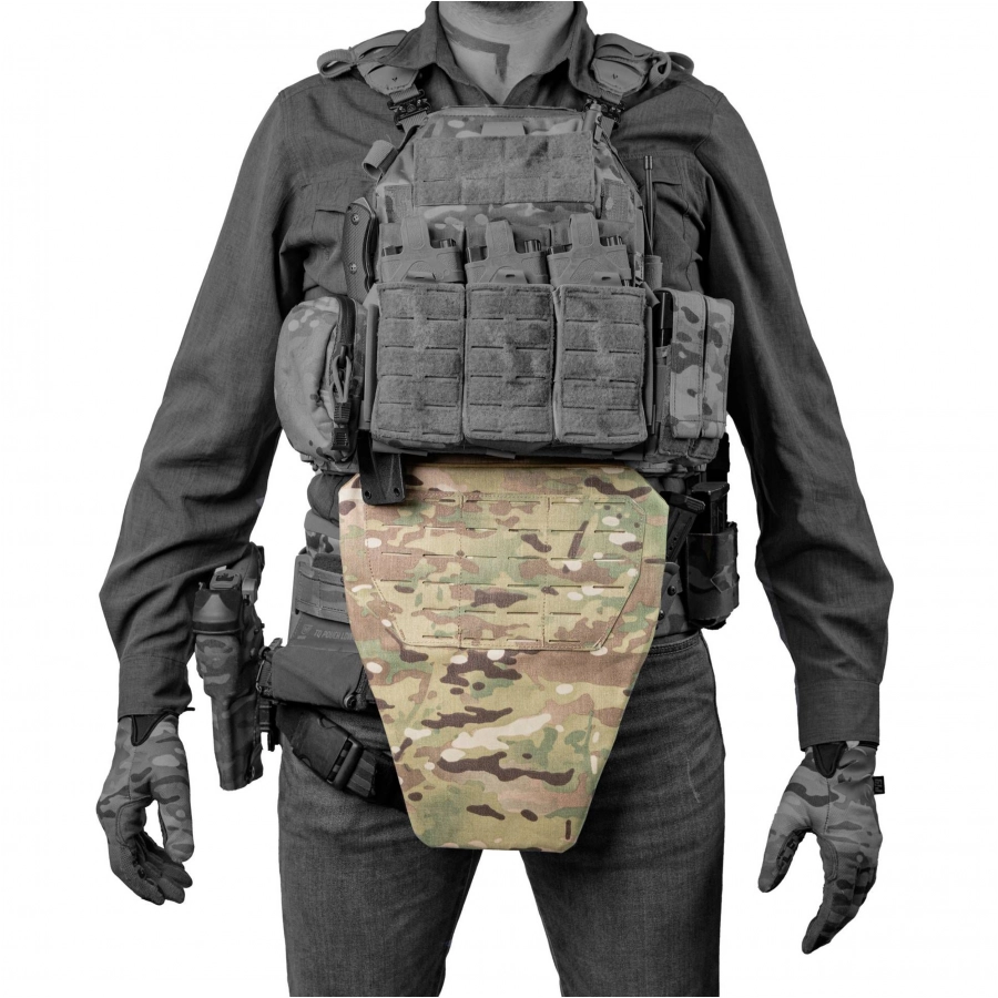 Kuloodporna osłona krocza i podbrzusza DTF Protection NUTCRACKER - Ranger Green 2/7