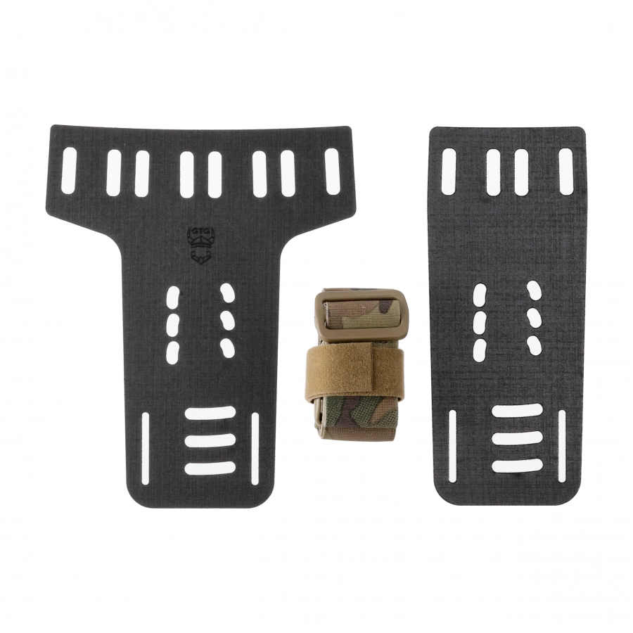 Obniżony montaż kabury Ginger's Tactical Gear do pasa GTG Viper Multicam
 1/4