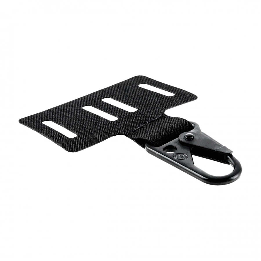 Obniżony uchwyt Ginger's Tactical Gear z klamrą Clash-Hook do pasa GTG  Viper Belt Black 3/4