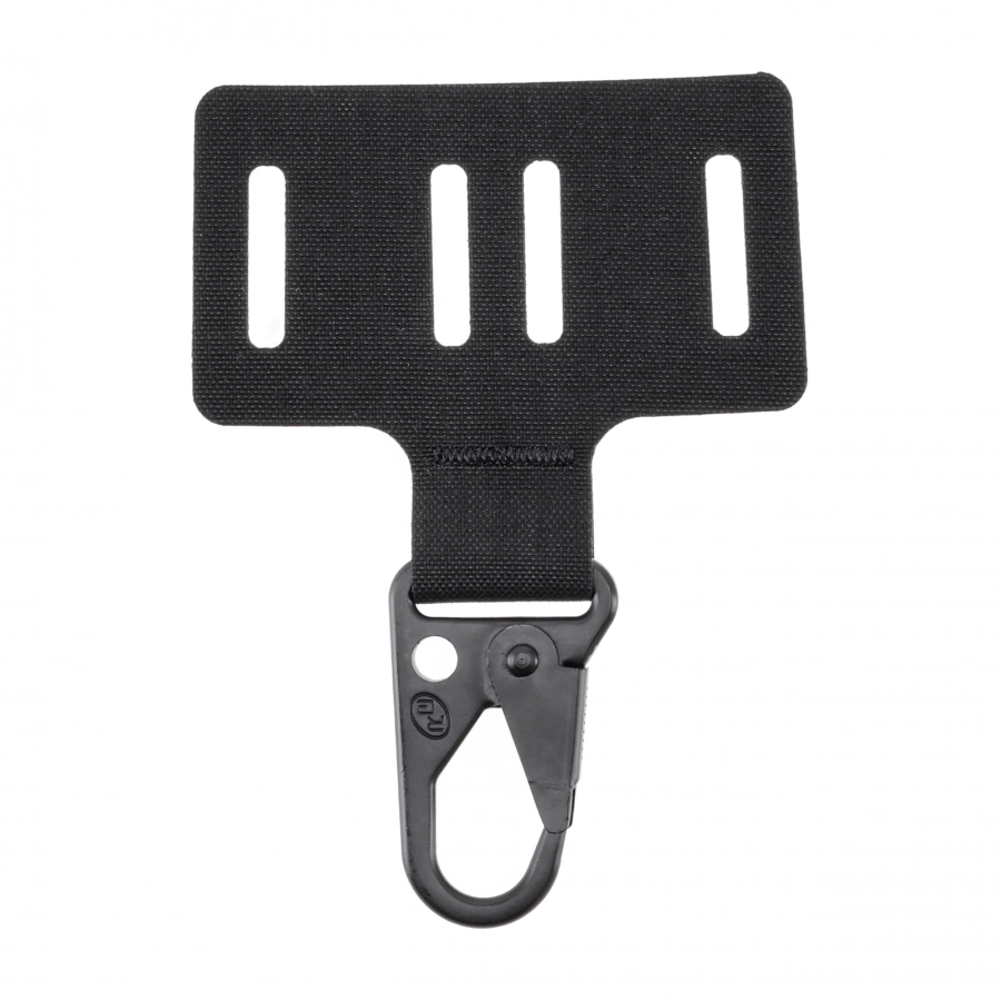 Obniżony uchwyt Ginger's Tactical Gear z klamrą Clash-Hook do pasa GTG  Viper Belt Black 1/4