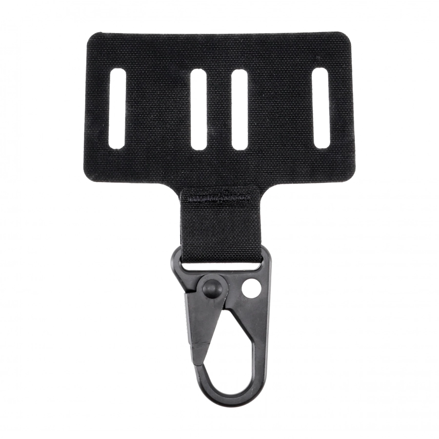 Obniżony uchwyt Ginger's Tactical Gear z klamrą Clash-Hook do pasa GTG  Viper Belt Black 2/4