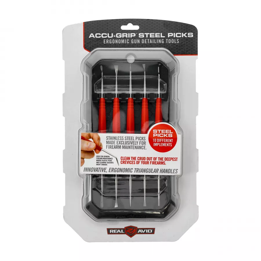 Zestaw skrobaków rusznikarskich Real Avid Accu-Grip 5 szt. AVAGSPS 3/3